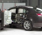 2011 Acura TL IIHS Side Impact Crash Test Picture